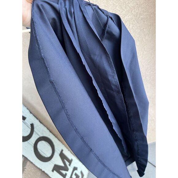 Armani Exchange Fit And Flare Dress - Size 12 - Navy Blue - Picture 9 of 10